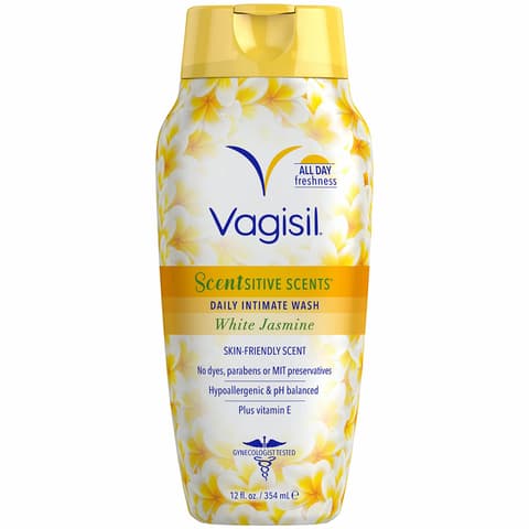 Vagisil Feminine Wash for Intimate Area Hygiene Scentsitive Scents Ph Balanced