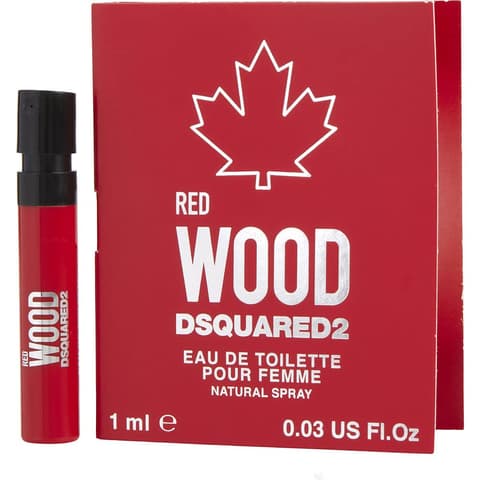 [Vial] Vial Dsquared2 Wood Red L Italy 500pcs Bybox EDT 1 ml