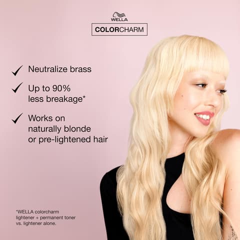 Colorcharm Permanent Liquid Toners | Neutralize Brass | Free of Parabens |