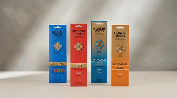 Gonesh incense wholesale assortment for US wholesale buyers