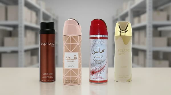 Wholesale deodorant body spray for distributors and retail replenishment