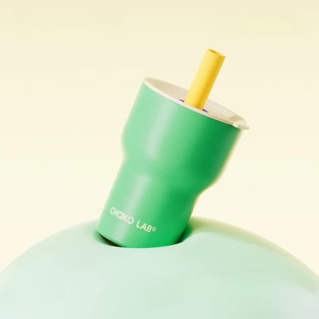 Chubby Insulated Tumbler-Green