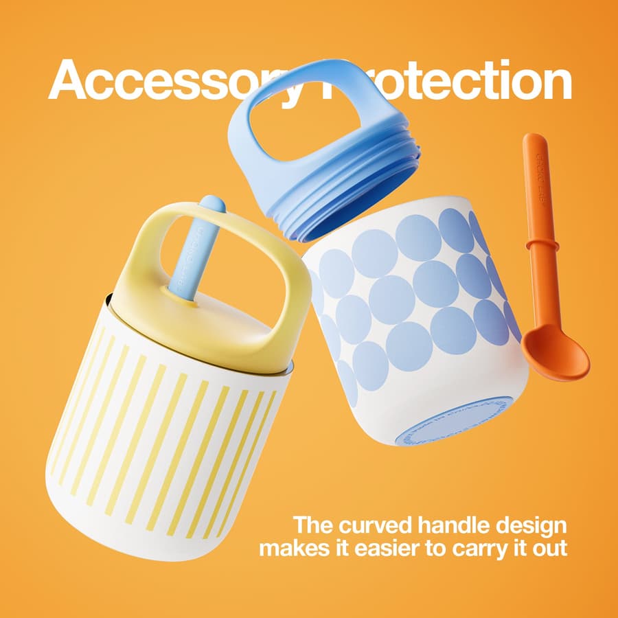 BaoBao Cup-WhiteBlue