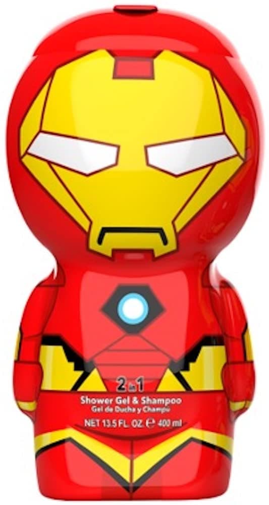 [Shower Gel] Marvel Iron Man 2d 13.5 S/g Shampoo Usa 1pcs Bybox