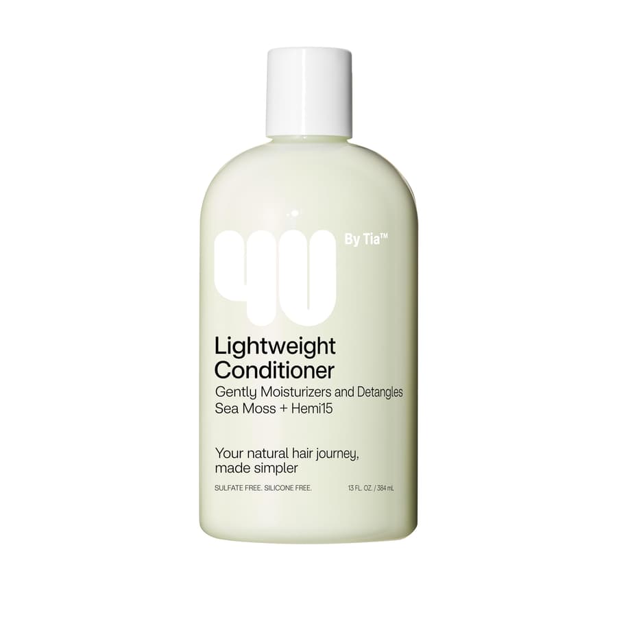 4u By Tia Lightweight Detangling Conditioner Curly Kinky Coily 3a 4c Hair