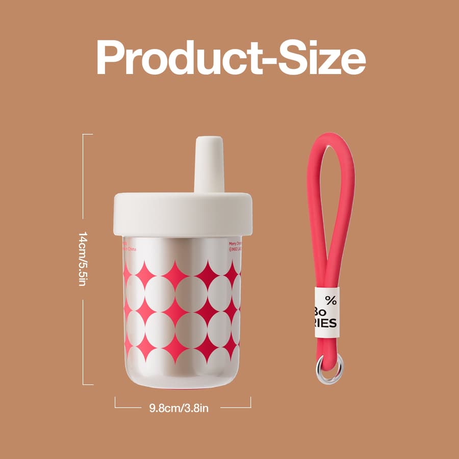 Bobo Tumbler With Ceramic Coating-White