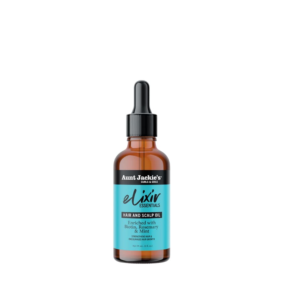 Aunt Jackie's Elixir Essentials Hair Scalp Oil Enriched With Biotin Rosemary
