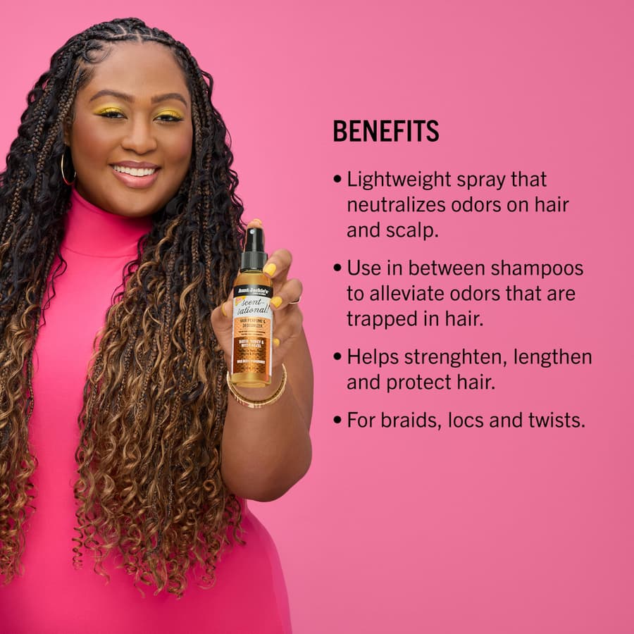 Aunt Jackie's Braid + Twist Collection Scent Sational Hair Deodorizer