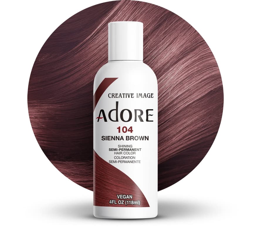Adore Semi Permanent Hair Color | Vegan Cruelty Free Brown Hair Dye | No