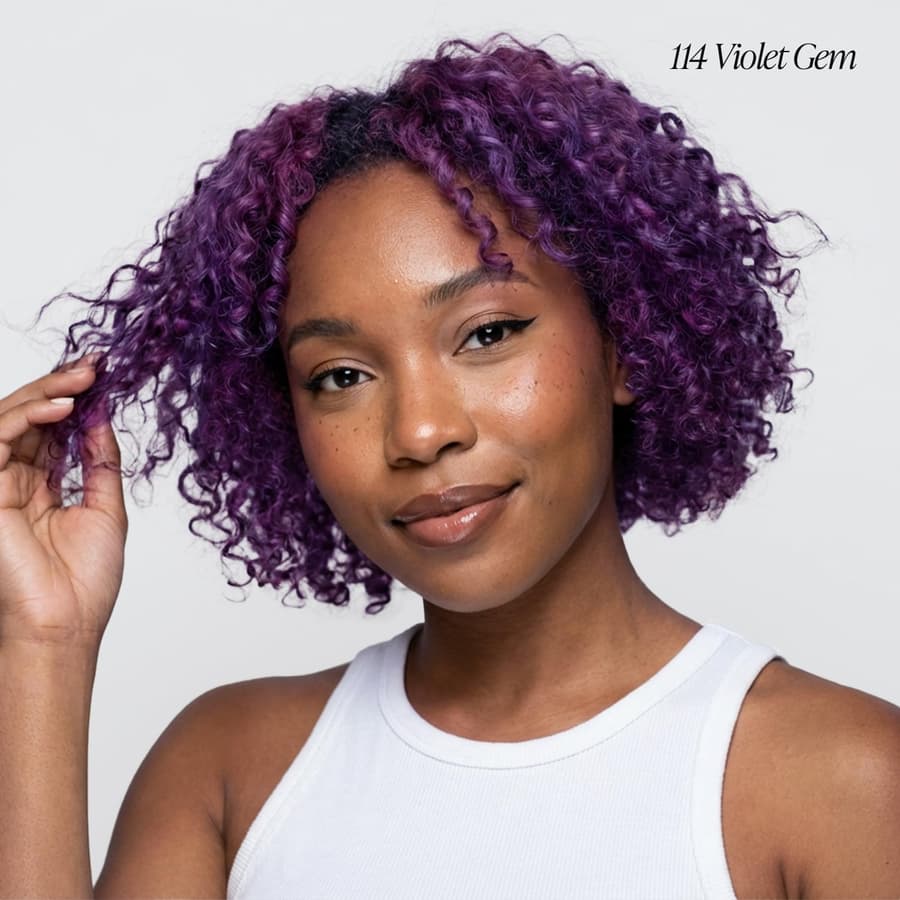 Adore Semi Permanent Hair Color | Vegan Cruelty Free Purple Hair Dye | No