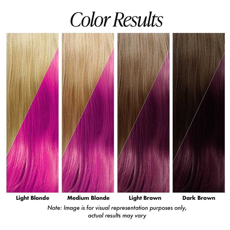 Adore Semi Permanent Hair Color | Vegan Cruelty Free Pink Hair Dye | No Ammonia
