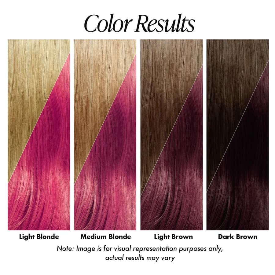 Adore Semi Permanent Hair Color | Vegan Cruelty Free Pink Hair Dye | No Ammonia