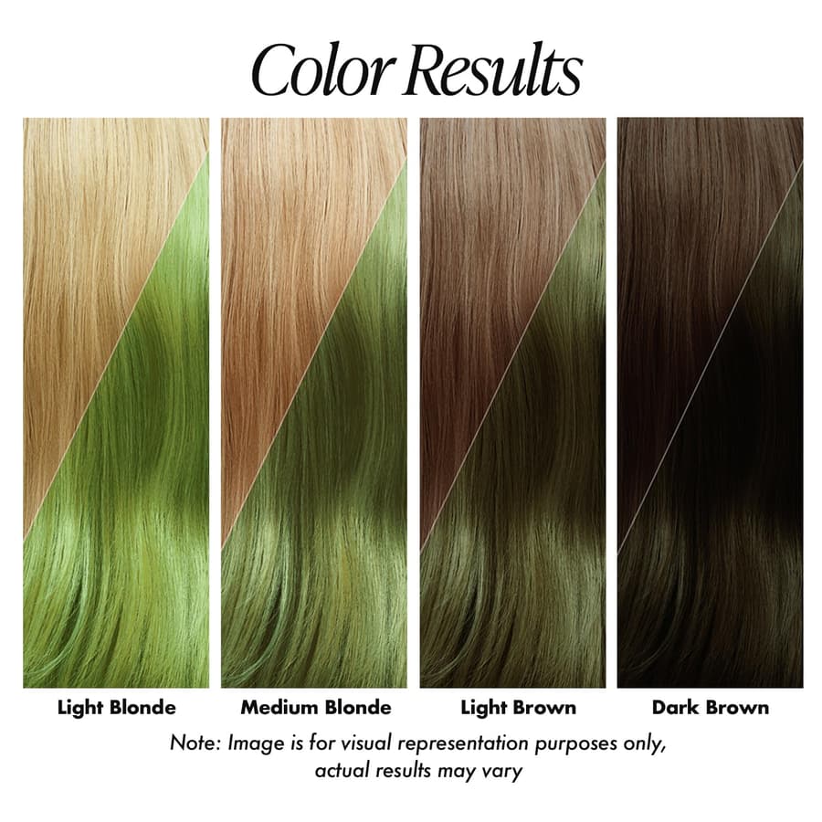 Adore Semi Permanent Hair Color | Vegan Cruelty Free Green Hair Dye | No
