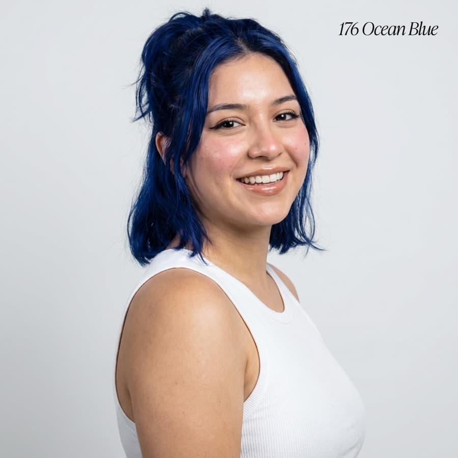 Adore Semi Permanent Hair Color | Vegan Cruelty Free Blue Hair Dye | No Ammonia