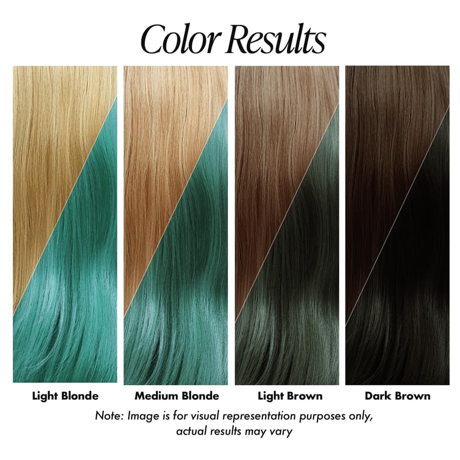Adore Semi Permanent Hair Color | Vegan Cruelty Free Green Hair Dye | No