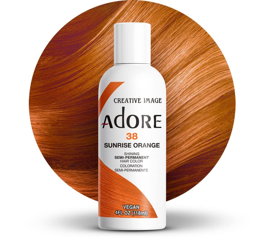 Adore Semi Permanent Hair Color | Vegan Cruelty Free Orange Hair Dye | No