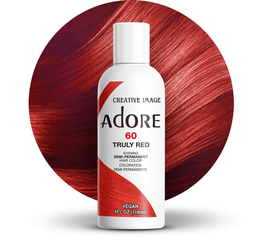 Adore Semi Permanent Hair Color | Vegan Cruelty Free Red Hair Dye | No Ammonia