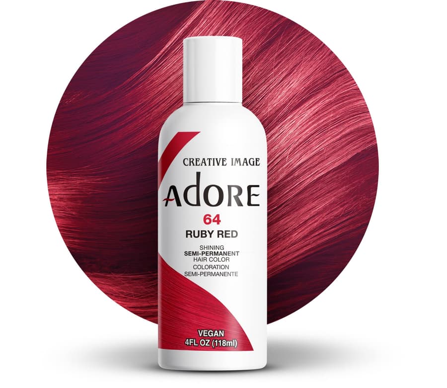 Adore Semi Permanent Hair Color | Vegan Cruelty Free Red Hair Dye | No Ammonia
