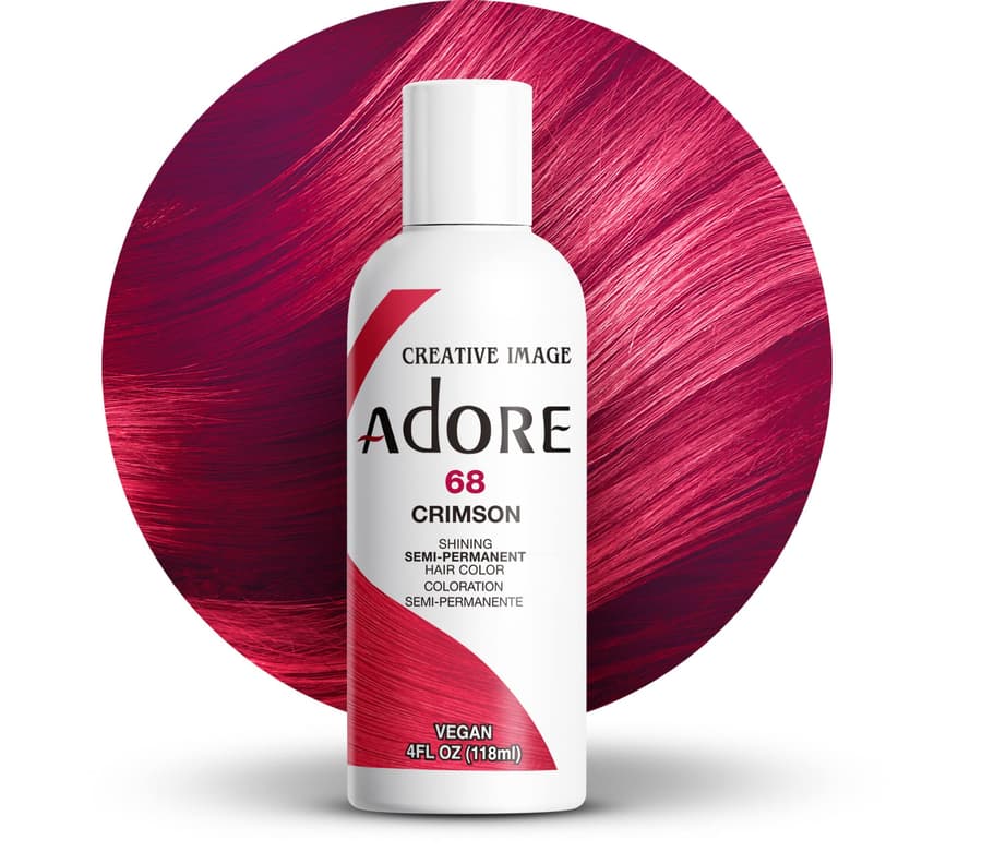 Adore Semi Permanent Hair Color | Vegan Cruelty Free Red Hair Dye | No Ammonia