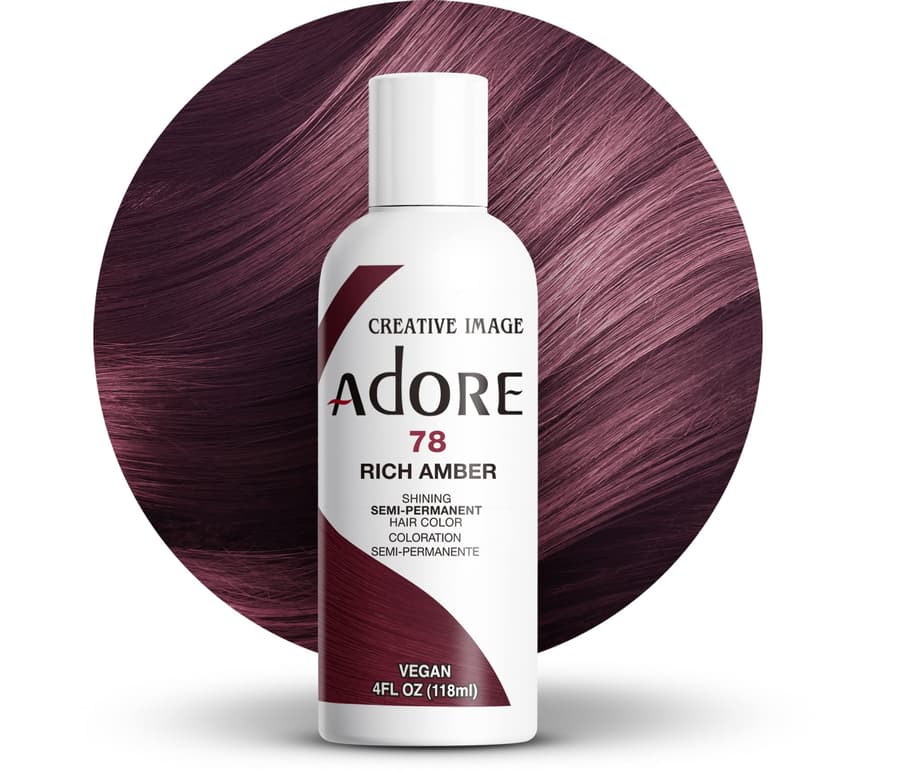 Adore Semi Permanent Hair Color | Vegan Cruelty Free Brown Hair Dye | No
