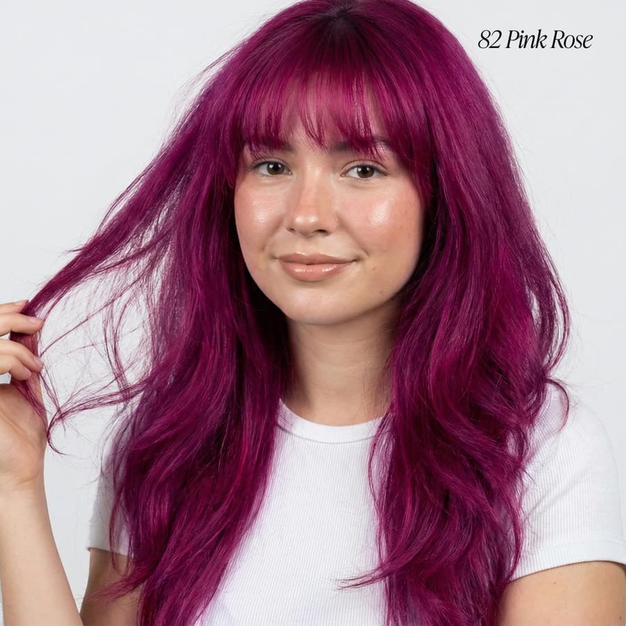 Adore Semi Permanent Hair Color | Vegan Cruelty Free Pink Hair Dye | No Ammonia