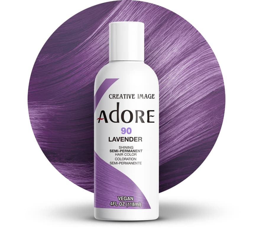 Adore Semi Permanent Hair Color | Vegan Cruelty Free Purple Hair Dye | No