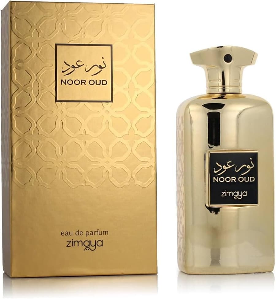 Zimaya Noor Oud Unisex 3.4 Fl. Oz Addictive Long Lasting With Saffron Rose and