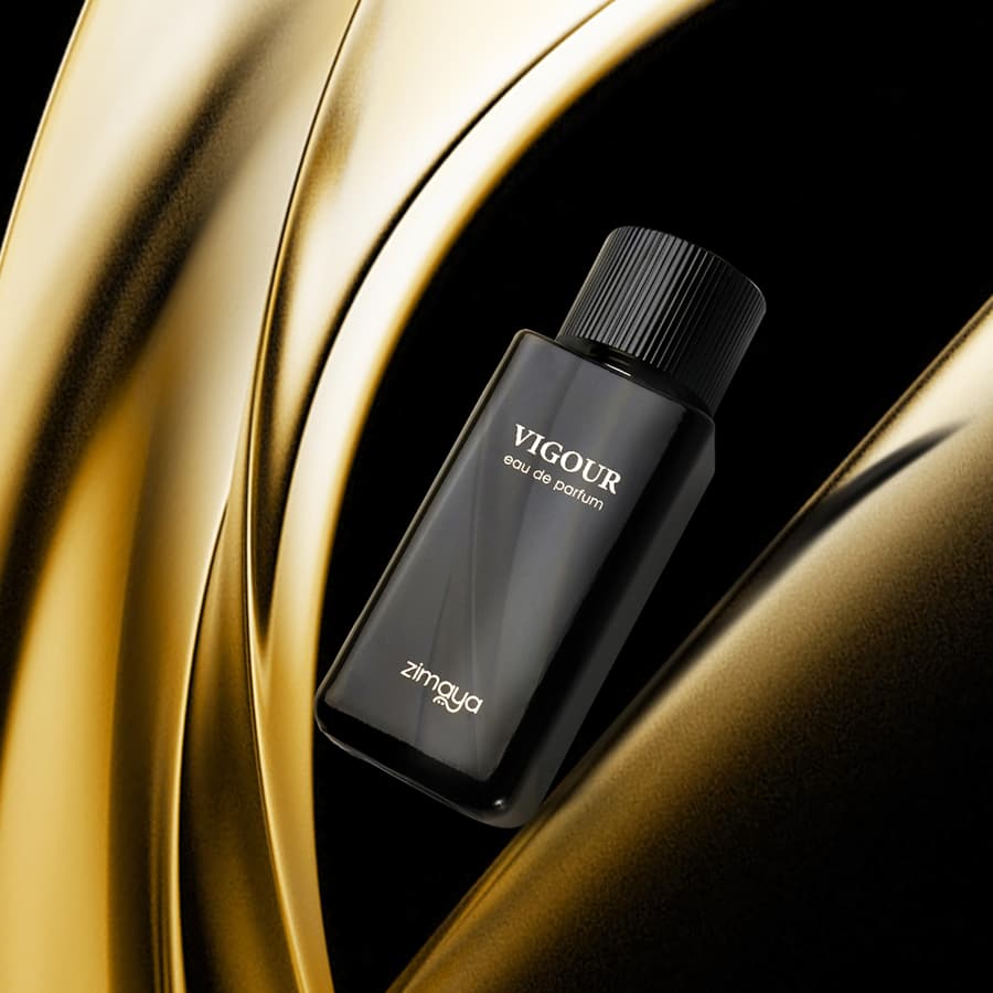 Zimaya Vigour Pour Homme 3.4 Fl. Oz Spicy Fresh Oud Scent With Woods Musk For