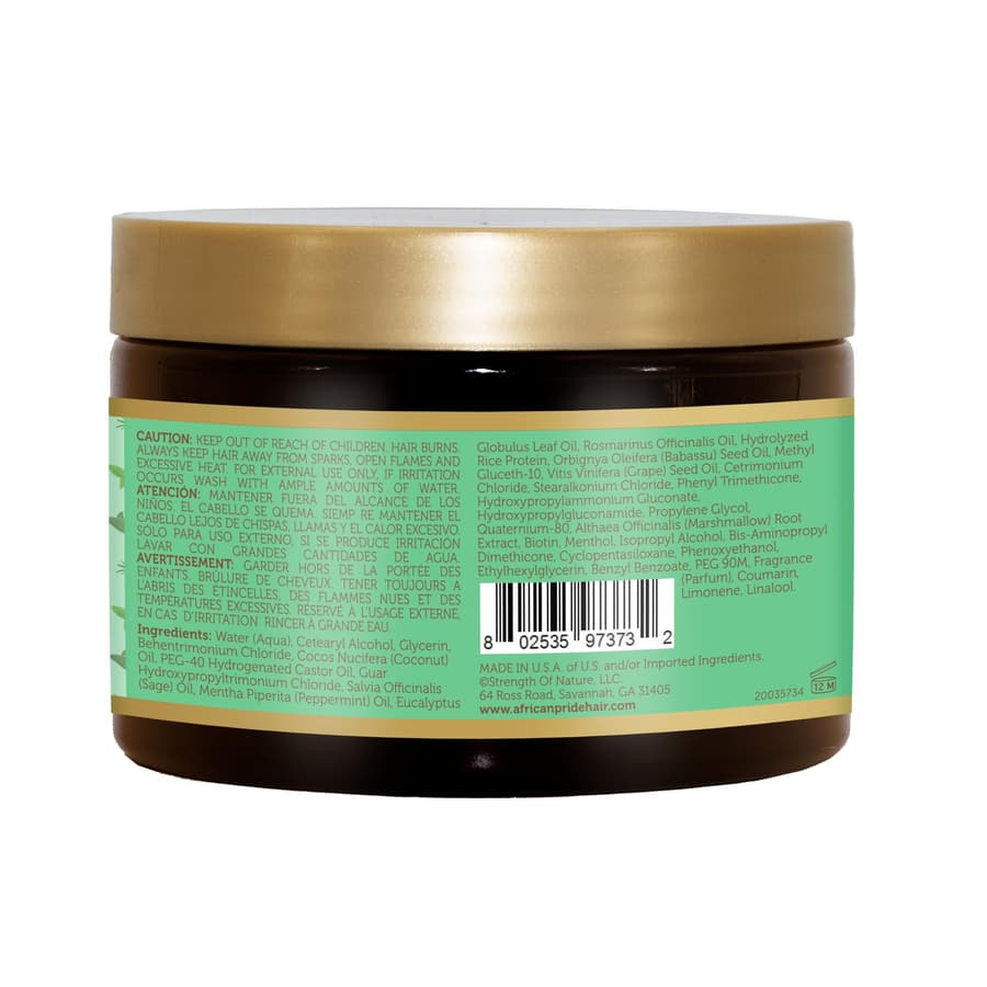 African Pride Feel It Formula Hair Strengthening Mask Treatment With Peppermint