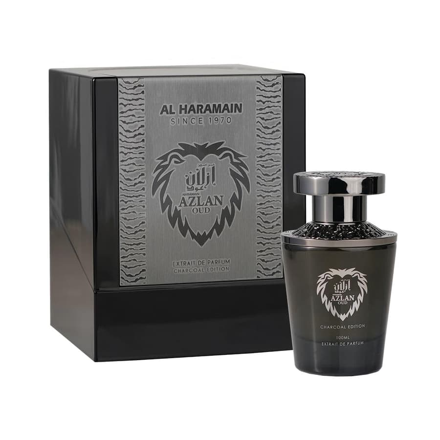 Al Haramain Azlan Oud Charcoal Edition Extrait de Parfum For Men 3.33 oz