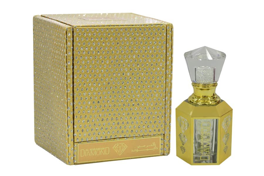 Al Haramain Diamond for Unisex Concentrated Oil and Men Amber Musk Woody Arabic