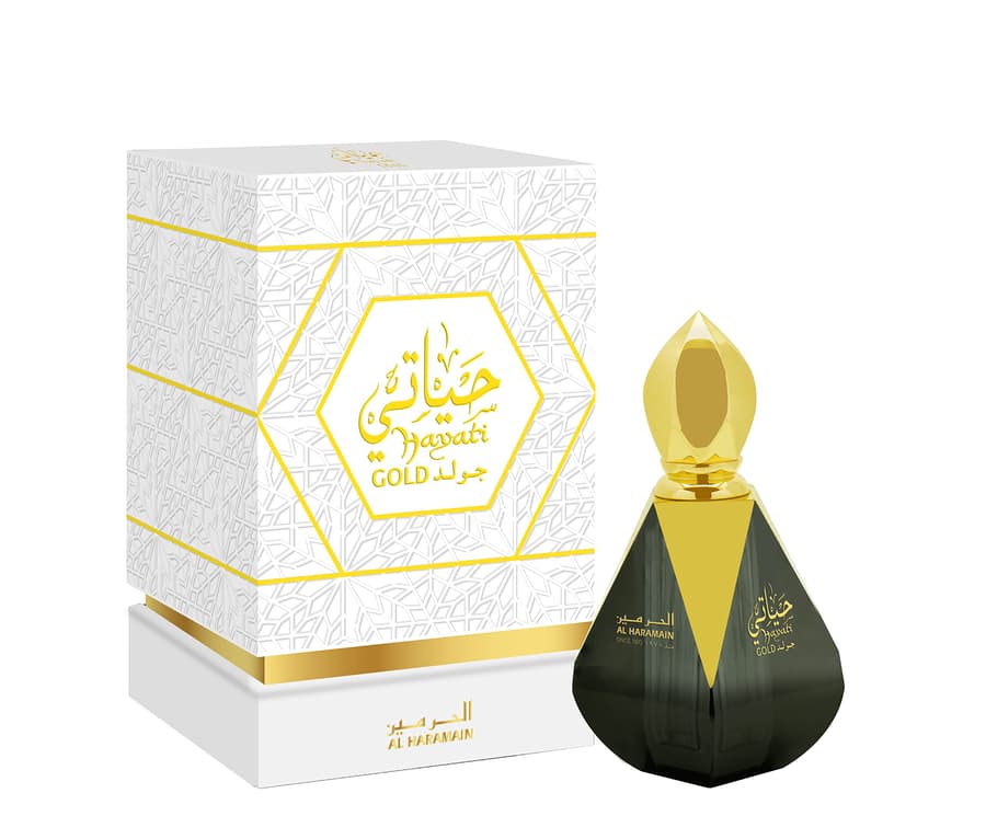 Hayati Gold By Al Haramain for Unisex Concentrated Oil Unisex 0.4 oz