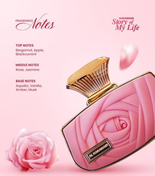Al Haramain Story of My Life Floral Fragrances For Women EDP 2.5 oz