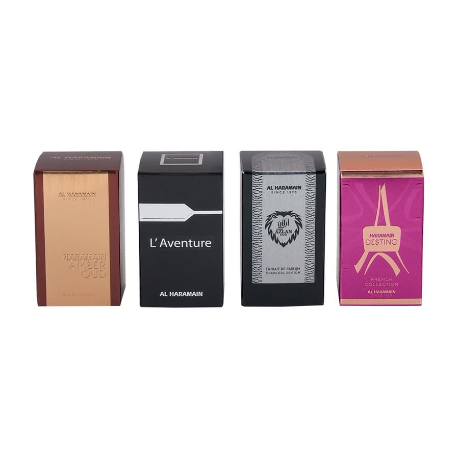 [Set] Al Haramain Women 4× Each For Men 10 ml