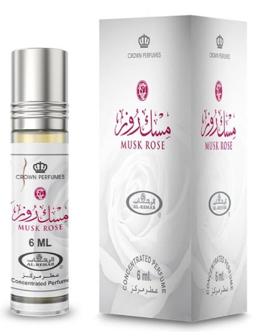 [Mini] Al Rehab Musk Rose Concentrated Oil / For Women 6 ml (0.2 oz)