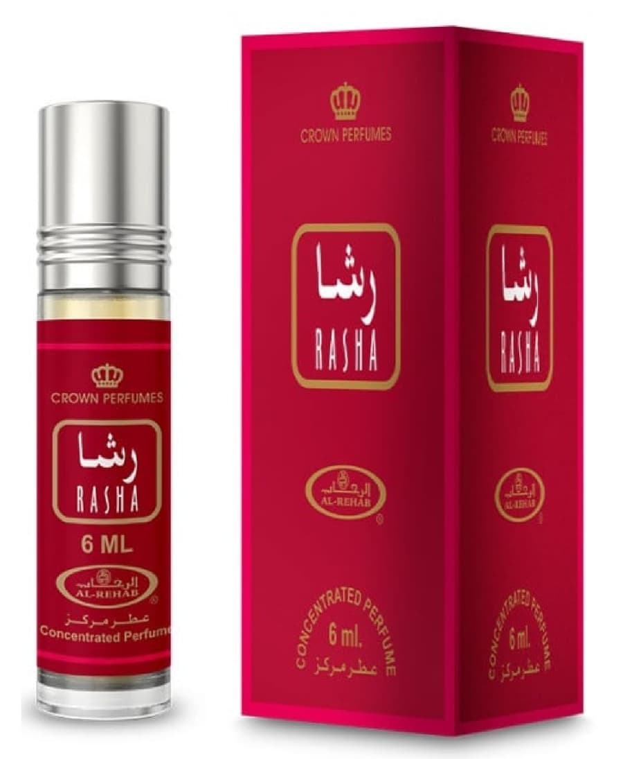 [Mini] Al Rehab Rasha Concentrated Rollerball / For Women 6 ml (0.2 oz)