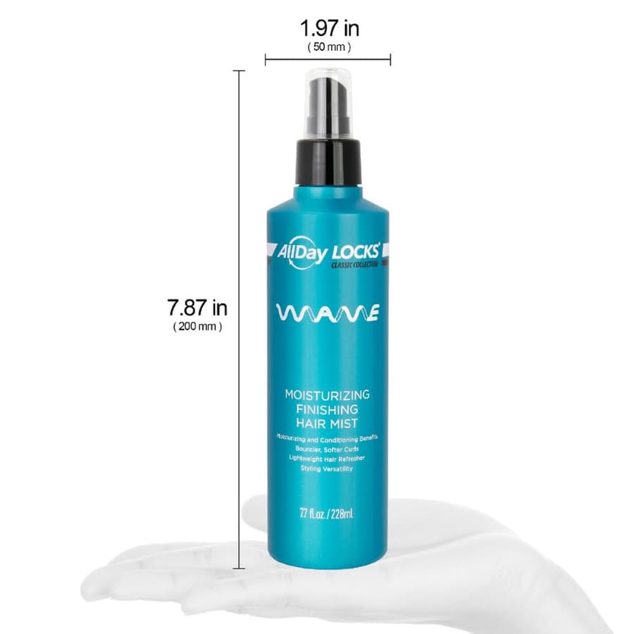 Allday Locks Classic Wave Hair Mist Curl Enhancing Men Lightweight Product for