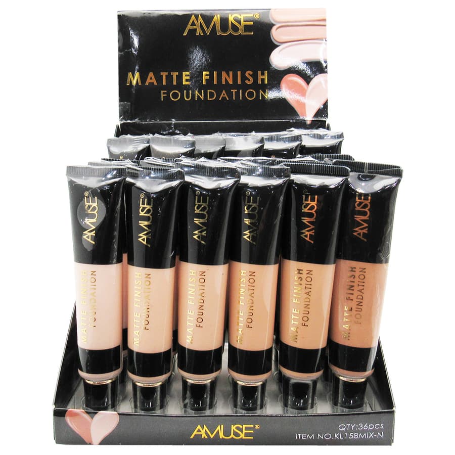 (36-pack) Amuse Matte Finish Foundation