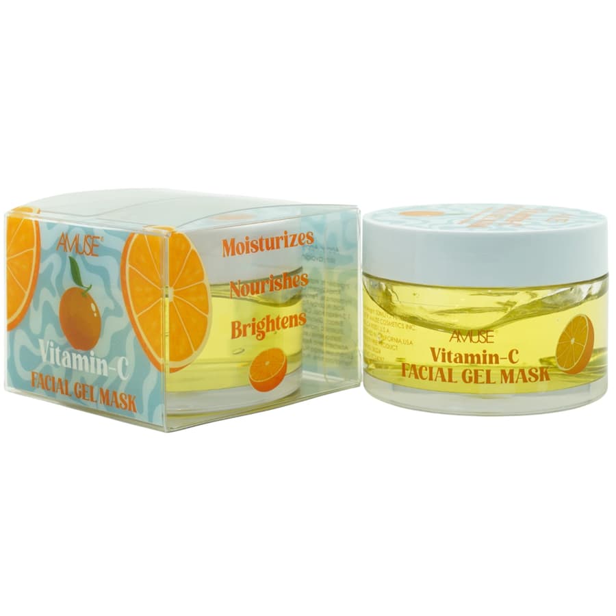 (12-pack) Amuse Vitamin C Facial Gel Mask