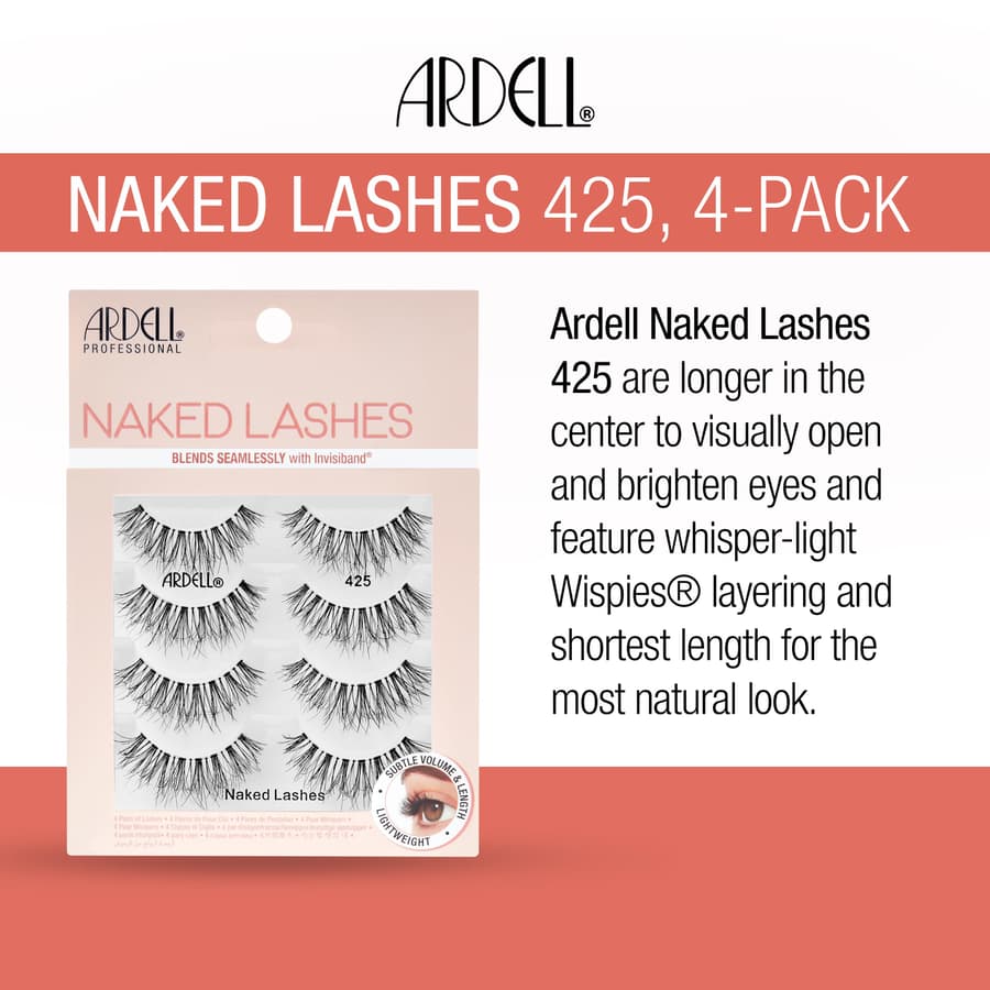 Ardell Naked Natural Lashes 427 Subtle Volume Length Natural Look Eyelashes
