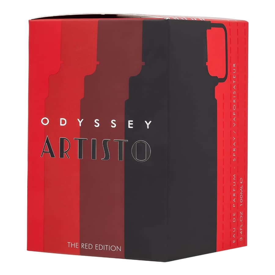 Armaf Odyssey Artisto the Red Edition Woody Sweet Tropical Warm Spicy Long
