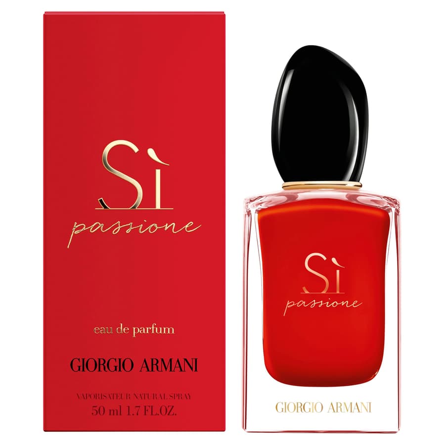 Armani Beauty Sì Passione Vanilla Floral Citrus Blackcurrant Nectar Damascena