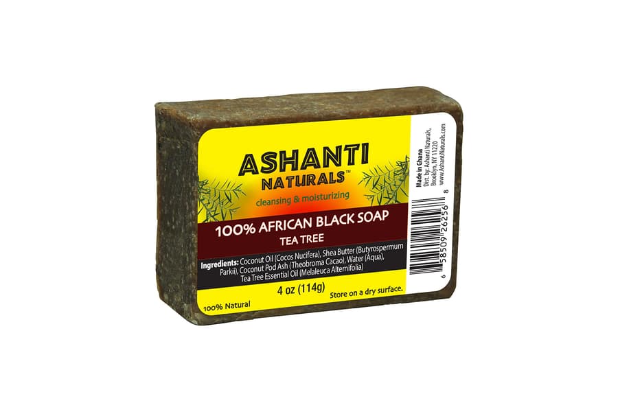 Ashanti Naturals 100% African Soap Bars Black Tea Tree