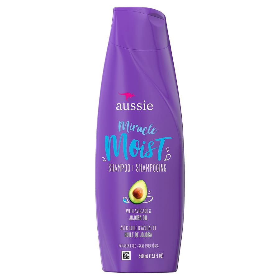 Aussie for Dry Hair Paraben Free Miracle Moist Shampoo W/avocado Jojoba 12.1