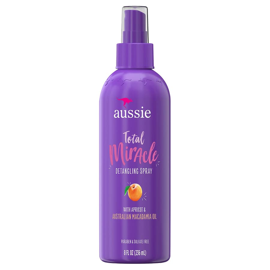 Aussie Hair Care Miracle Detangling With Apricot Macadamia Oil 8 Fl Oz