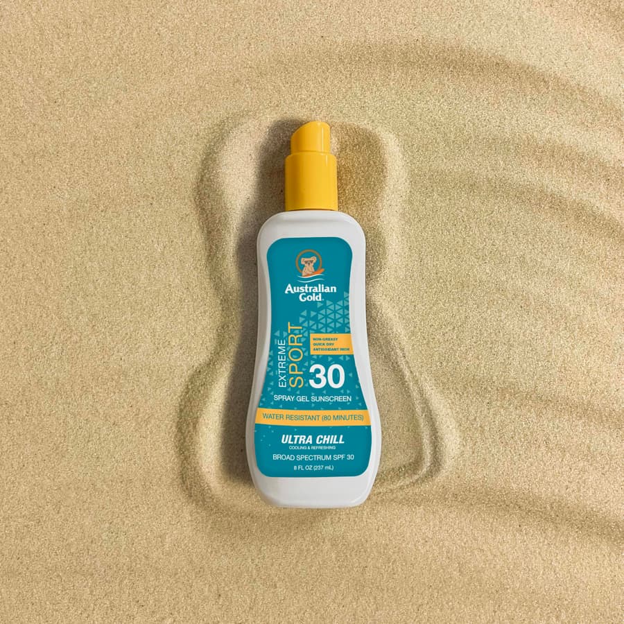 Australian Gold Extreme Sport Gel Sunscreen Spf 30 | Broad Spectrum | Sweat