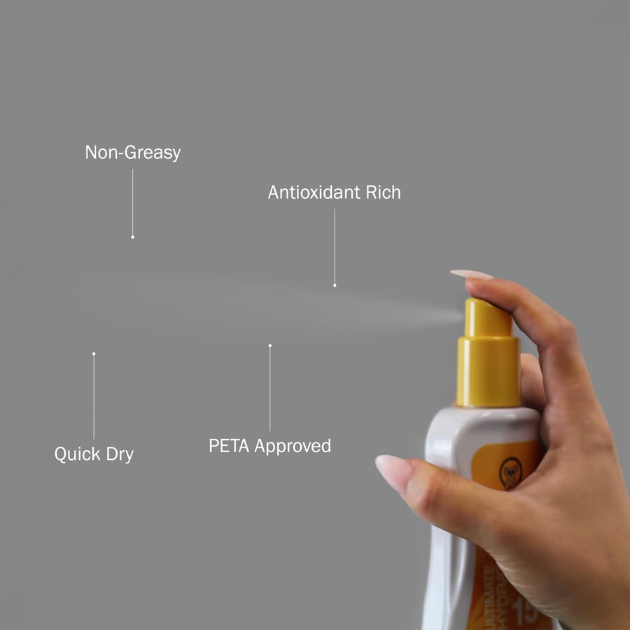 Australian Gold Gel Sunscreen Hydrate Skin Broad Spectrum Water Resistant Non