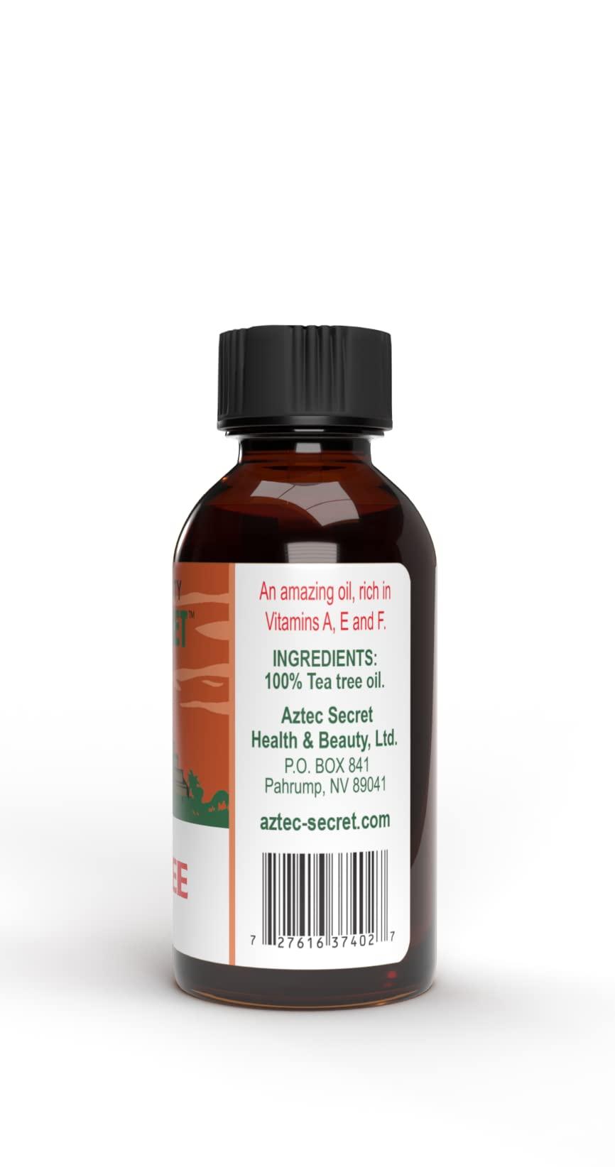 Aztec Secret Royal Tea Tree Oil 100% Pure Deep Hair Skin Moistruizer 1 Pack 2 oz