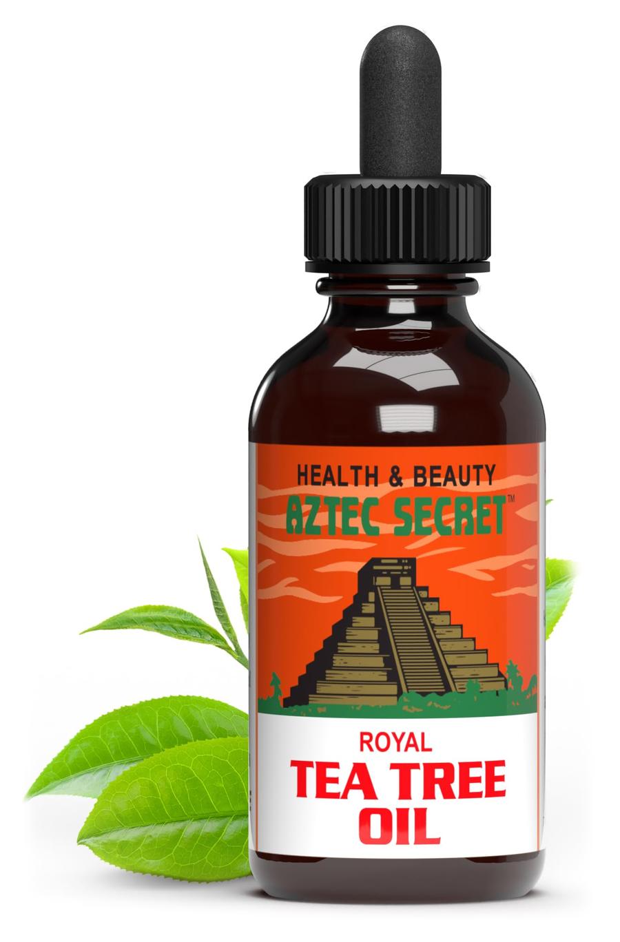 Aztec Secret Royal Tea Tree Oil 100% Pure Deep Hair Skin Moistruizer 1 Pack 2 oz
