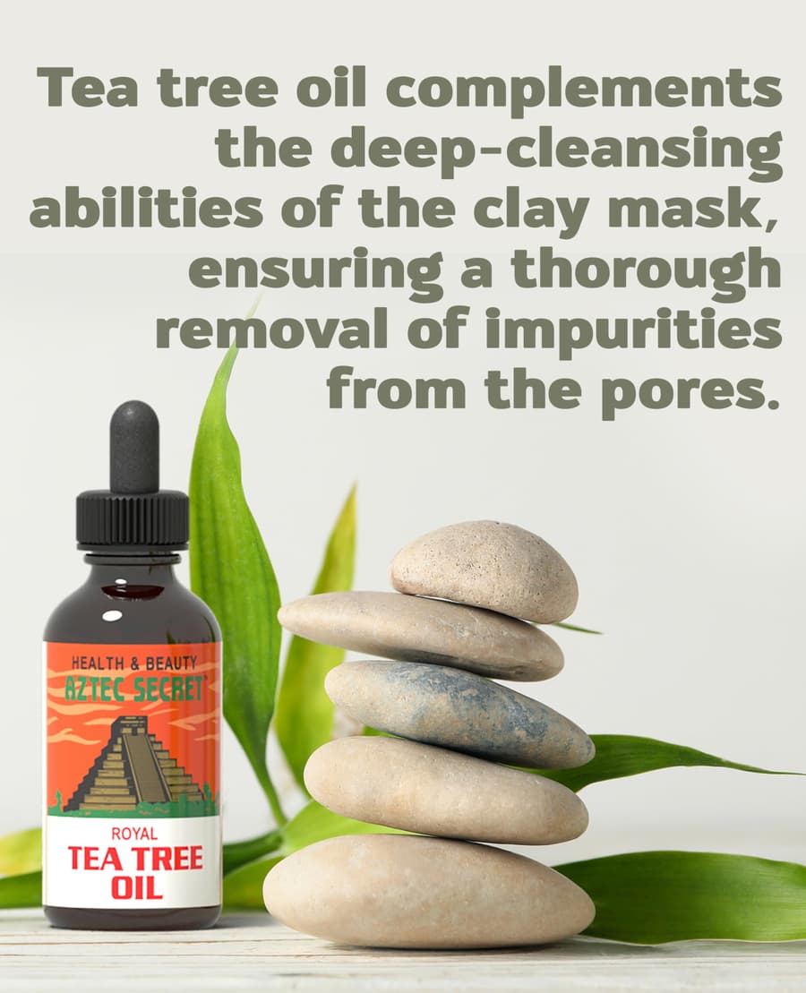 Aztec Secret Royal Tea Tree Oil 100% Pure Deep Hair Skin Moistruizer 1 Pack 4 oz